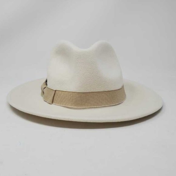 New  S/M M/L J Crew western hat w/ grosgrain trim main image 6